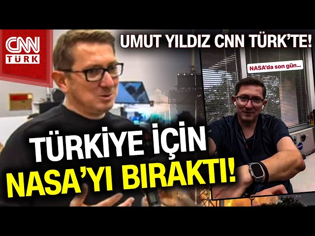 Türk Astrofizikçi Umut Yıldız NASA'yı Neden Bıraktı? CNN Türk'e Yanıtladı! #Haber