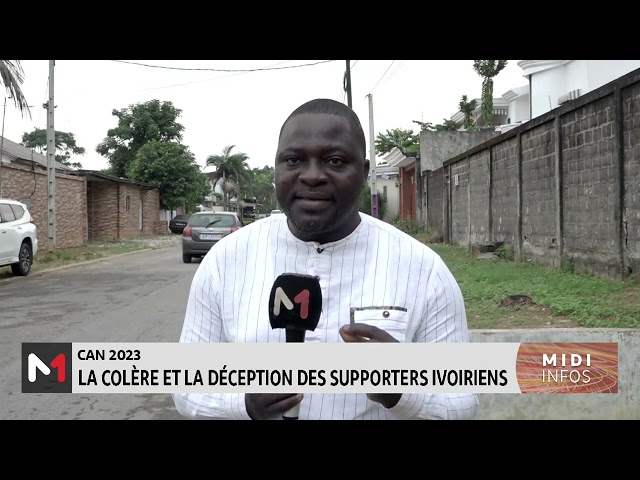 CAN 2023 : la colère et la déception des supporters ivoiriens