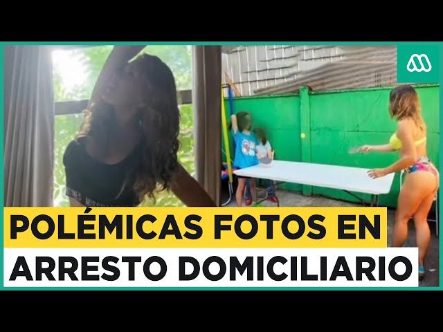 Críticas al arresto domiciliario: Cathy Barriga y Camila Polizzi suben polémicas fotos