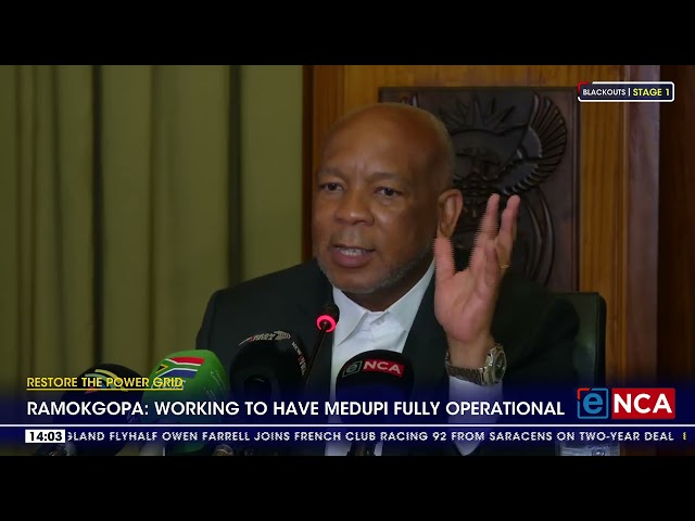 'Working to have Medupi fully operational' - Ramakgopa