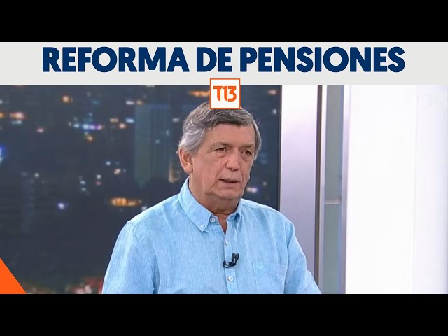 Carmona: "Las AFP son la causa del problema que tienen los sistemas de reemplazo de pensiones&q