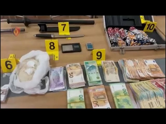 Una operación policial antidroga a gran escala se salda con detenciones masivas en Albania