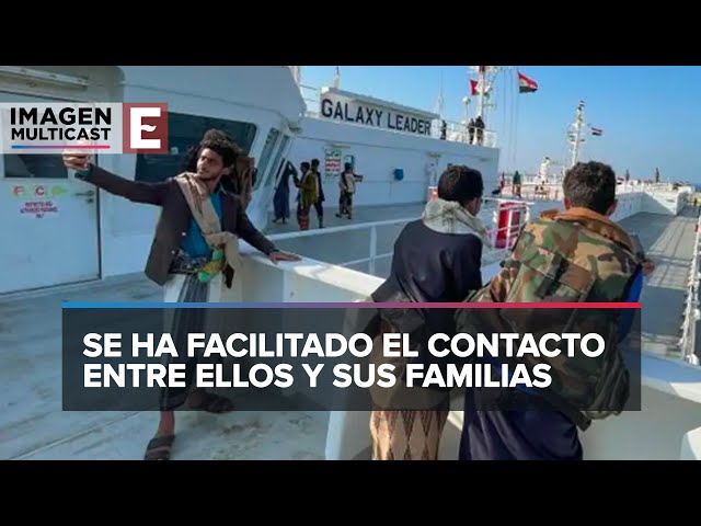 Mexicanos secuestrados por hutíes en el Mar Rojo están ilesos: SRE