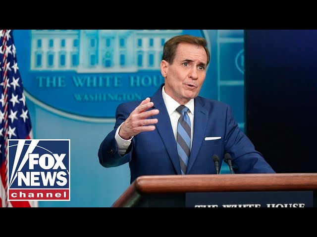 Live: John Kirby joins the White House press briefing