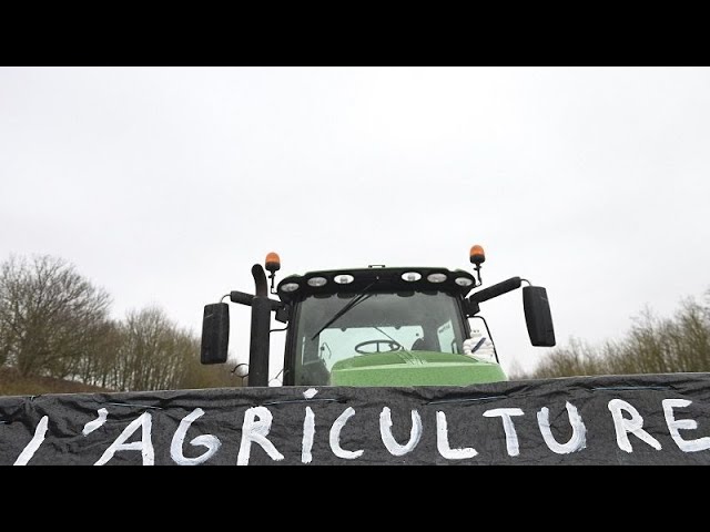 La muerte de una mujer en una barricada sacude las protestas de agricultores franceses