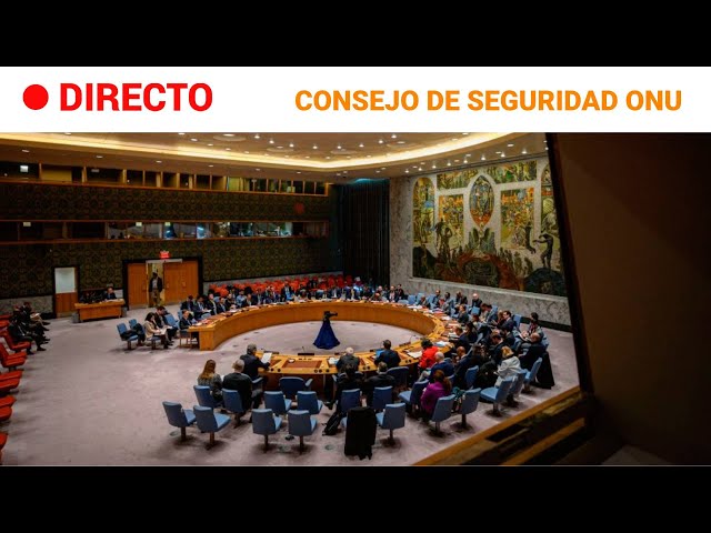 ONU  EN DIRECTO: El CONSEJO DE SEGURIDAD DEBATE sobre la SITUACIÓN en ORIENTE MEDIO | RTVE