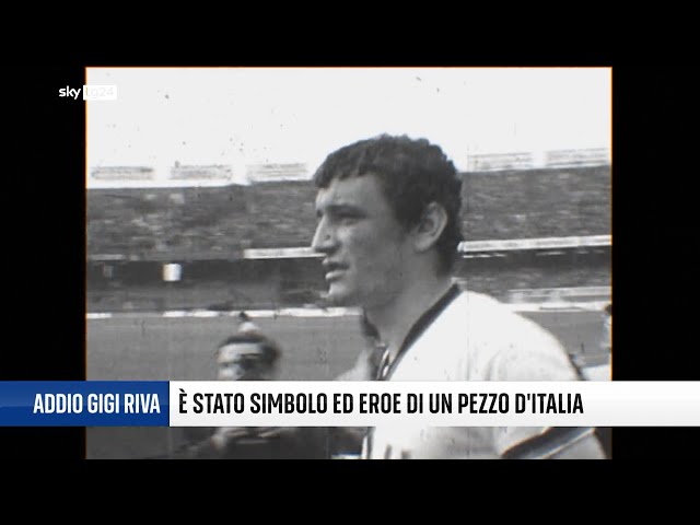 ⁣Timeline, addio a Gigi Riva, attaccante più forte di sempre