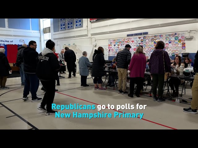 Republicans go to polls for New Hampshire Primary Hor