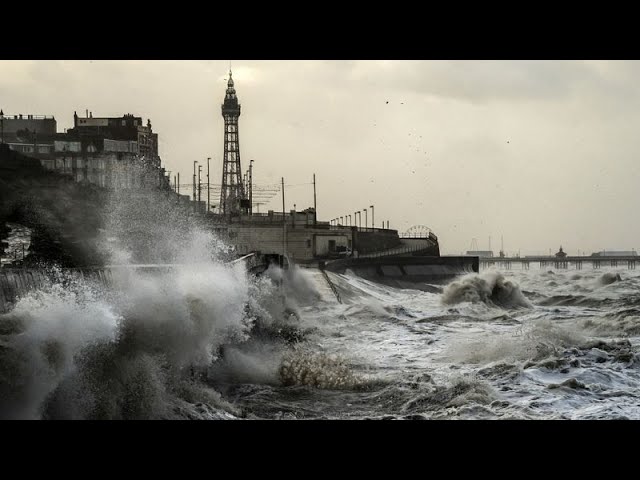 Sturm Isha: Die 5 dramatischsten Bilder in Großbritannien und Irland