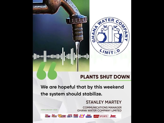 Plants shutdown: "We are hopeful that..." - Stanley Martey #joyaudiocut