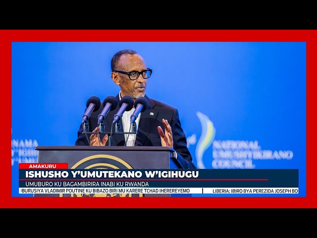 Abahigira kugirira nabi u Rwanda ntacyo bazageraho - Perezida Kagame