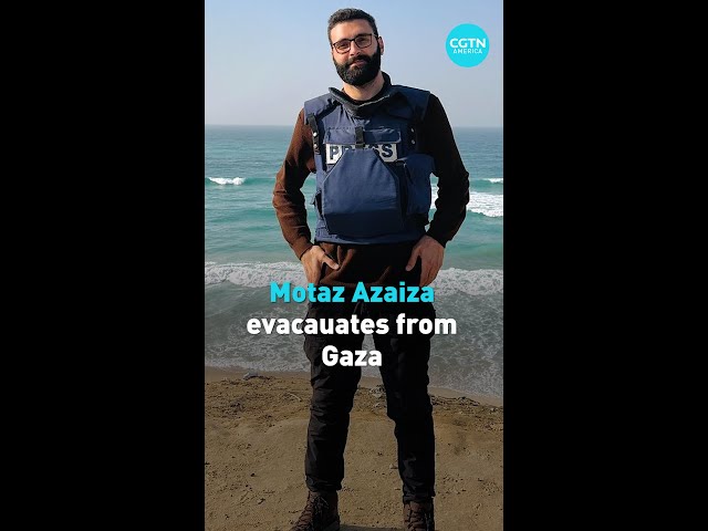 Famous journalist Motaz Azaiza evacuates from Gaza