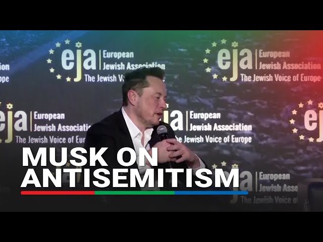 Musk says he had disturbing conversations with family on antisemitism