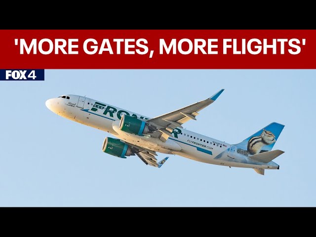 Frontier Airlines expands flights at DFW AIrport