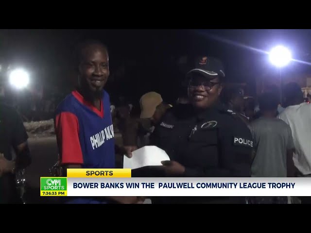 Bower Banks Win 'Paulwell Community League Trophy ' | Sports | CVM TV