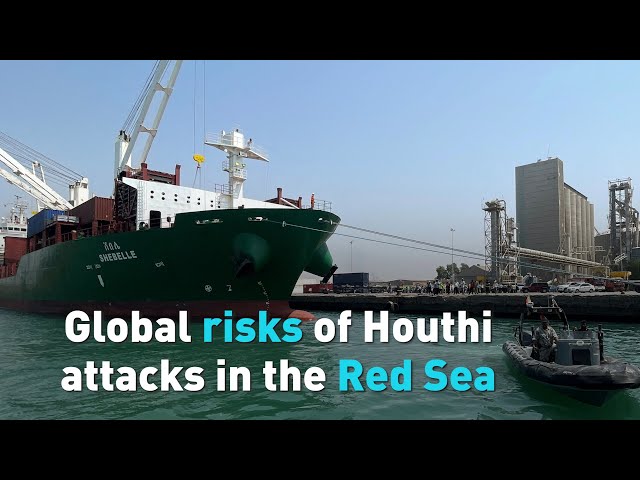 Global risks of Houthi attacks in the Red Sea