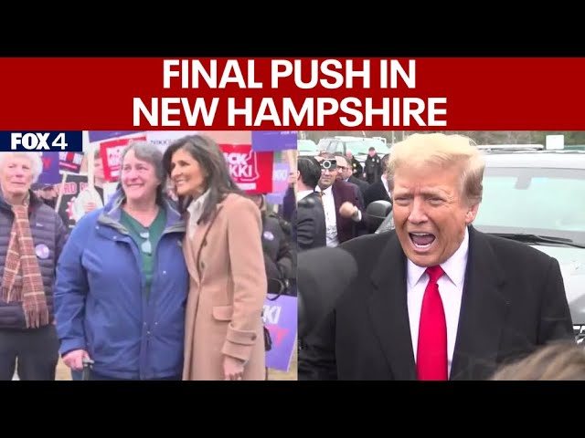 New Hampshire Primary: Haley vows to stay in GOP race as Trump seeks commanding victory