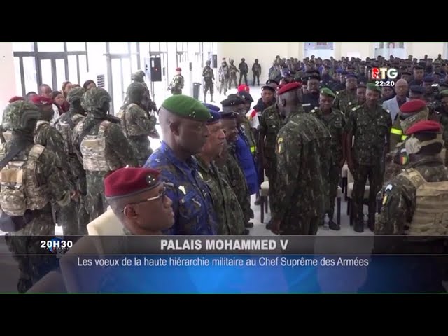 www.guineesud.compalais: Conakry, les vœux de la haute hiérarchie militaire au chef de l’État