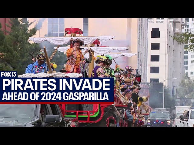 Pirates demand city key from Tampa mayor ahead of 2024 Gasparilla festivities