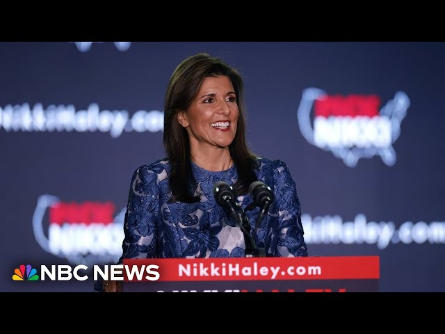 'This race is far from over,' Haley says after Trump wins NH primary