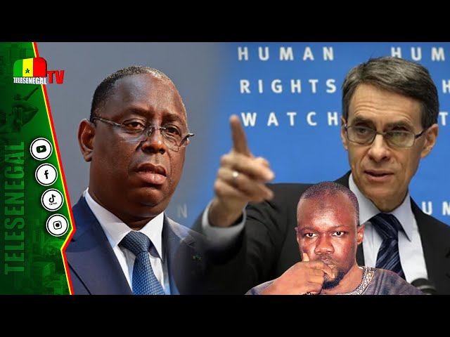 Human right watch met une claque au gouvernement " Taas parti teudj , Sonko nane liberté am na