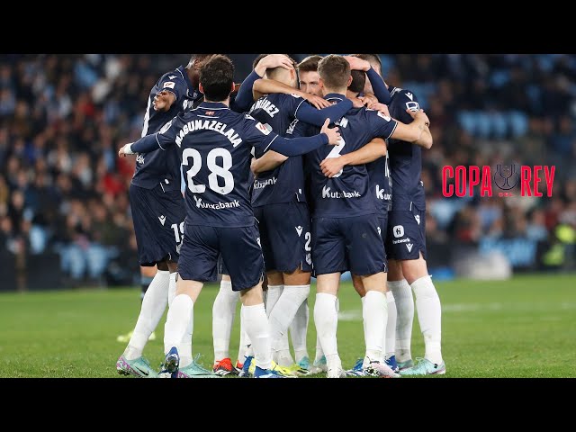 RESUMEN Celta de Vigo 1 - 2 Real Sociedad | Highlights | Cuartos de final | Copa del Rey