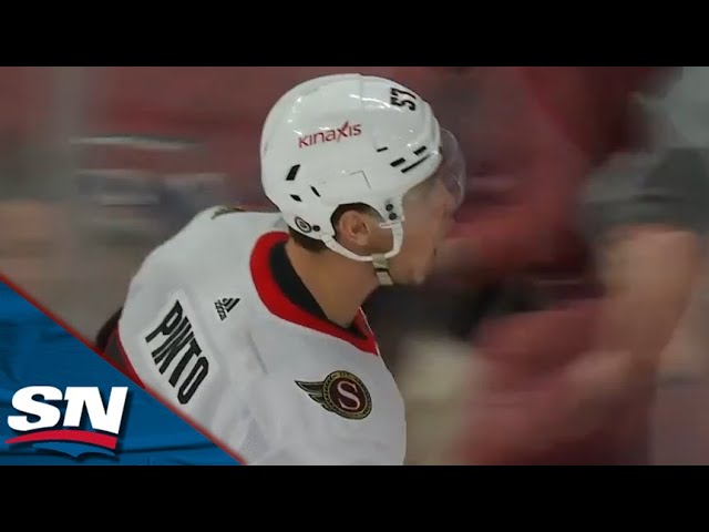 Shane Pinto Wires Home First Goal Of The Season On Breakaway vs. Canadiens