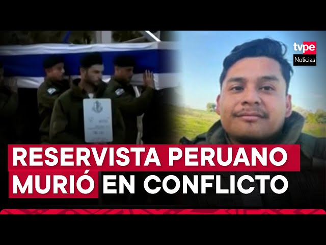 Gaza: reservista peruano figura en la lista de 21 muertos del ejército israelí