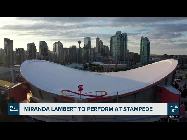 Miranda Lambert to perform at Stampede