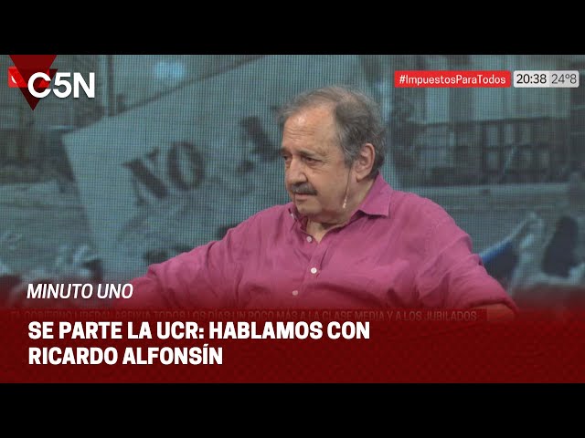 RICARDO ALFONSÍN: ¨Es un AÑO DETERMINANTE para el RADICALISMO¨