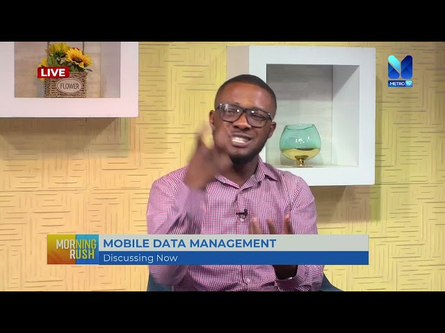 Discussing MOBILE DATA MANAGEMENT with D.K. CYBER | #MorningRush