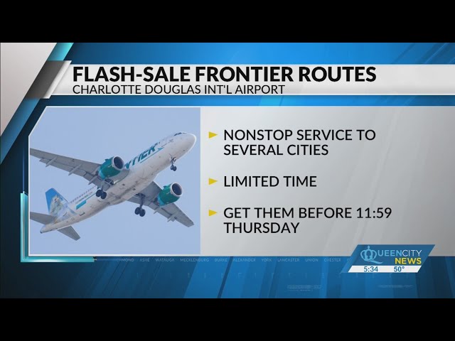 This airline has cheap flights out of CLT