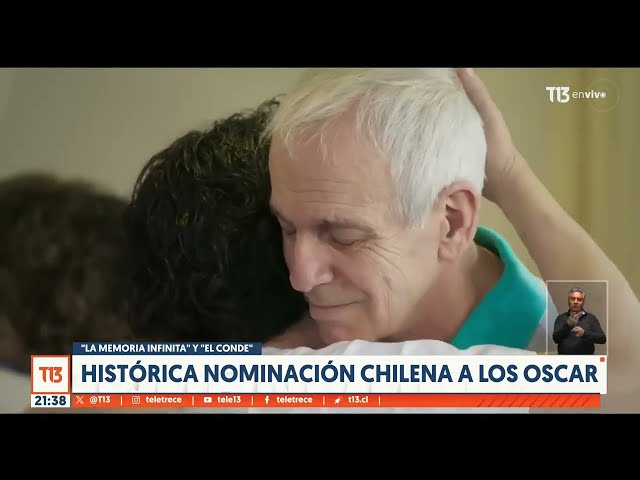 "La memoria infinita" y "El Conde": Histórica nominación chilena a los Oscar