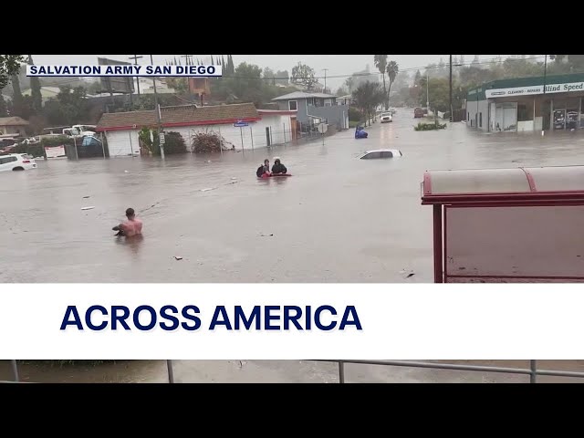 Across America: San Diego flooding