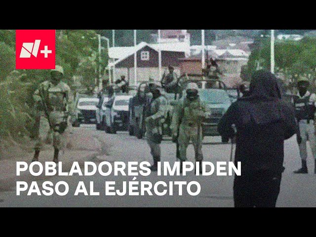 Ejército y pobladores se enfrentan en la Sierra de Chiapas - En Punto