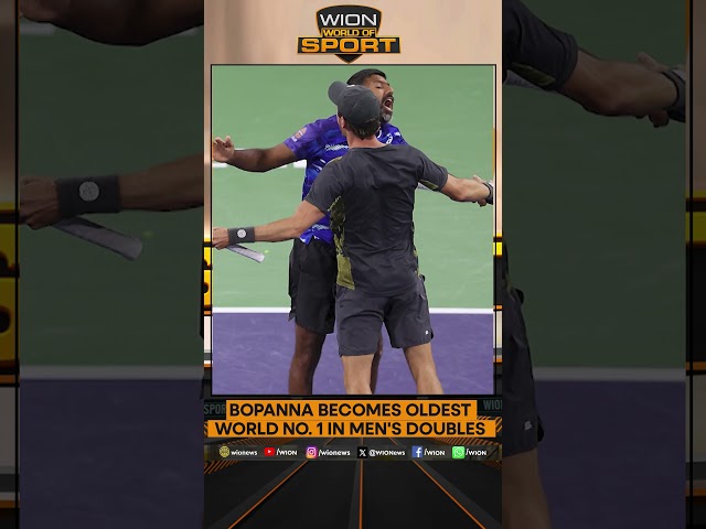 India's Rohan Bopanna scripts history at Australian Open | WION Shorts