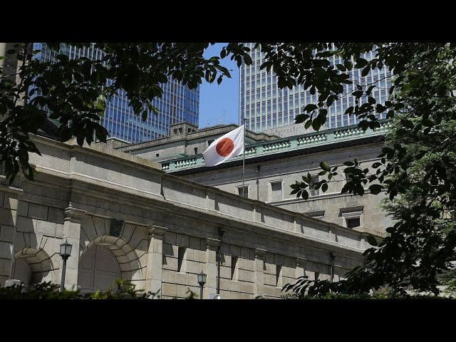 La banque centrale du Japon maintient son taux d'intérêt négatif inchangé