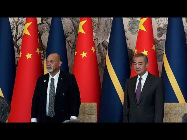 China, Nauru reestablish diplomatic relations