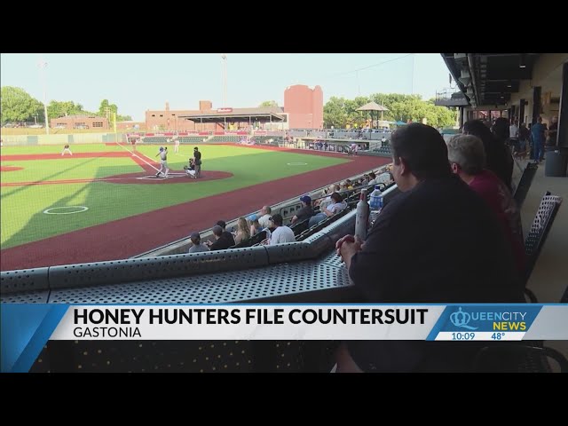 Bankrupt Honey Hunters baseball team countersue City of Gastonia