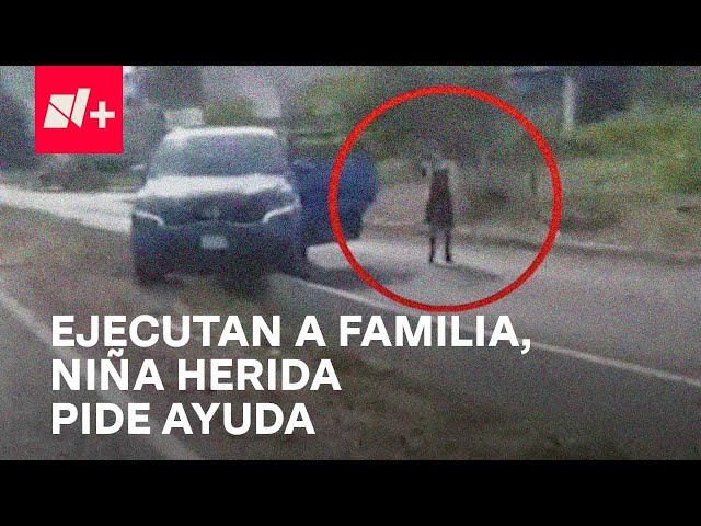 Familia es ejecutada en carretera Cuautla-Cuernavaca, niña herida de bala pide ayuda - En Punto