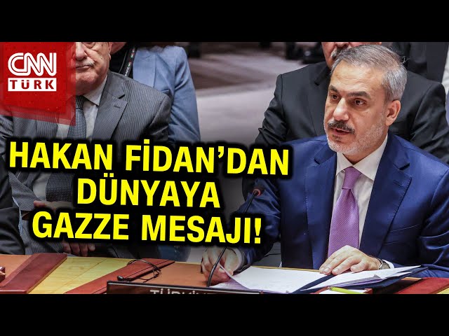 Bakan Hakan Fidan BMGK'dan Dünyaya Böyle Seslendi! #Haber