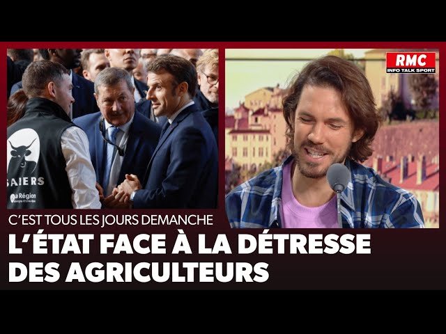 Arnaud Demanche - L'Etat face à la détresse des agriculteurs