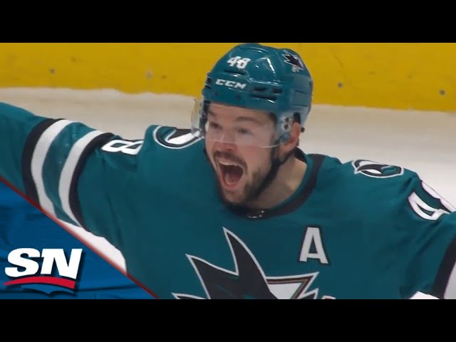 Sharks' Tomas Hertl Scores OT-Winner Off Unreal Passing Play To Complete Comeback Over Rangers