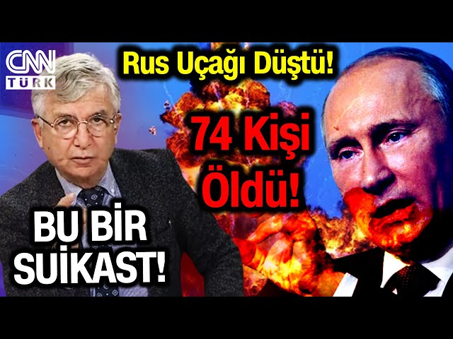 Putin'i Kahreden Haber! Esirleri Taşıyan Rus Uçağı Neden Düştü? Çaşın'dan Kritik Açıklama 