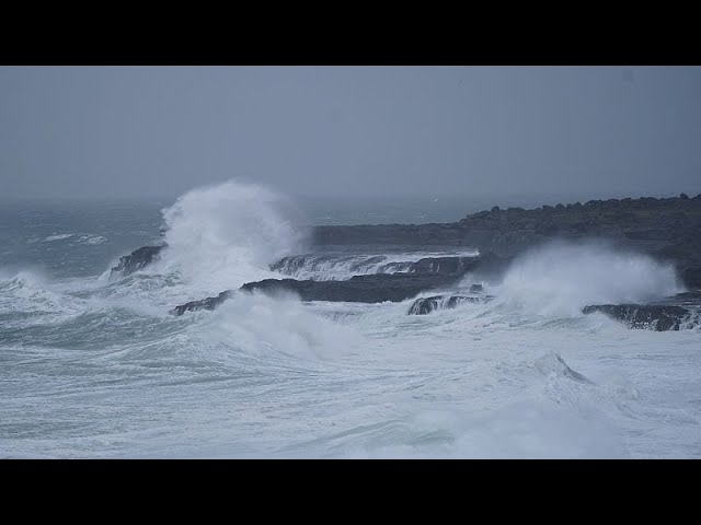 Live: View from Scotland's Shetland Islands as Storm Jocelyn hits