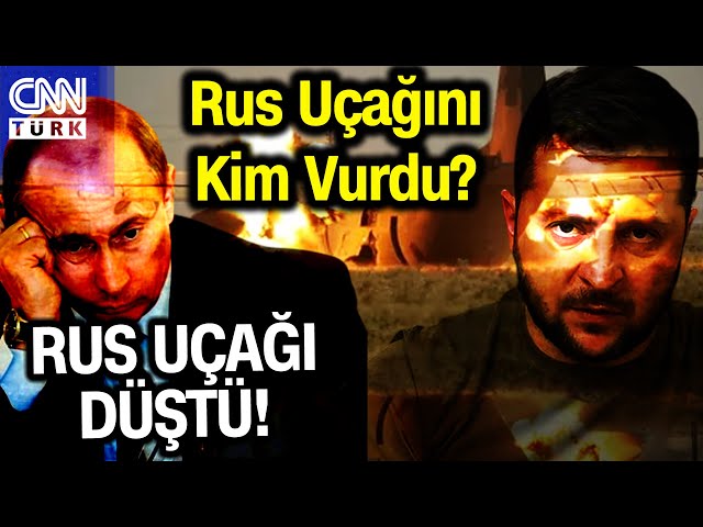 SON DAKİKA!| Dünya Şokta! Rus Askeri Uçağı Düştü... Çok Sayıda Ölü Var! #Haber