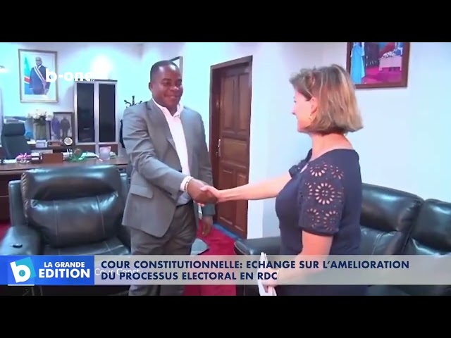 Cour constitutionnelle : échange sur l’amélioration du processus électoral en RDC