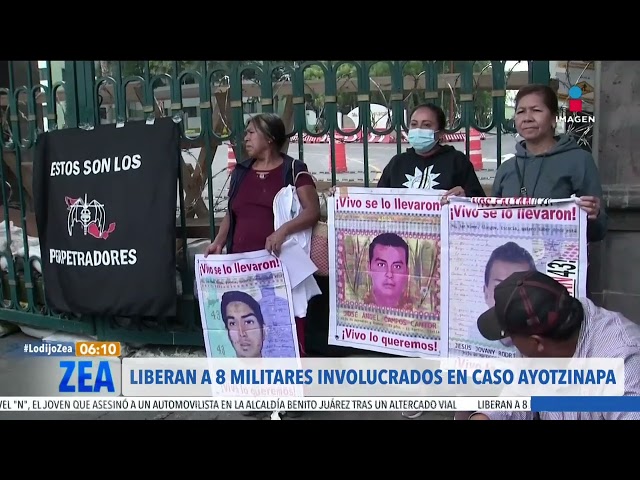 Liberan a ocho militares involucrados en el caso Ayotzinapa | Noticias con Francisco Zea