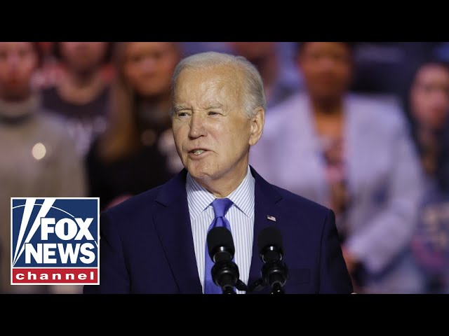 Biden heckled by protesters 11 times, blames 'MAGA Republicans'