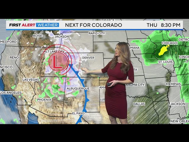 Colorado weather: Mild and warm for Denver, with mountain flurries possible